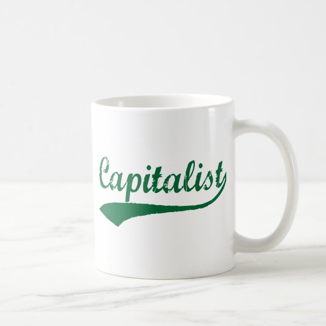 Caneca De Café Capitalista (Direita)