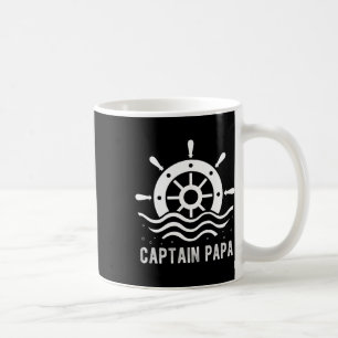 Caneca De Café Capitão Barco Dia de os pais Pontoon