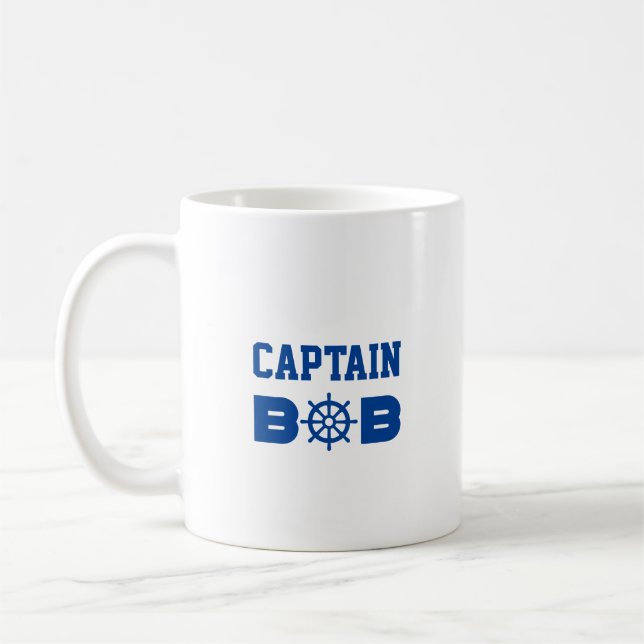 Caneca De Café Capitão Bob (Esquerda)