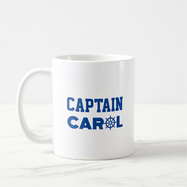 Caneca De Café Capitão Carol (Esquerda)