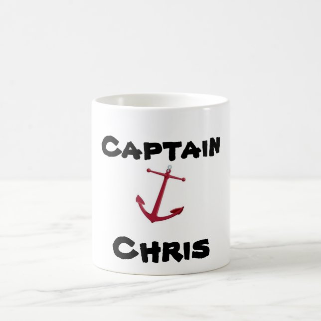 Caneca De Café Capitão, Chris (Centro)