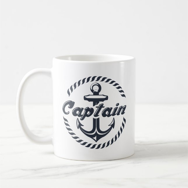 Caneca De Café Capitão Coffee Mug (Esquerda)