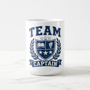 Caneca De Café Capitão de Equipe – Orgulho Esportivo de Liderança