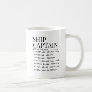 Caneca De Café Capitão de navio