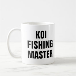 Caneca De Café Capitão de Pesca Koi