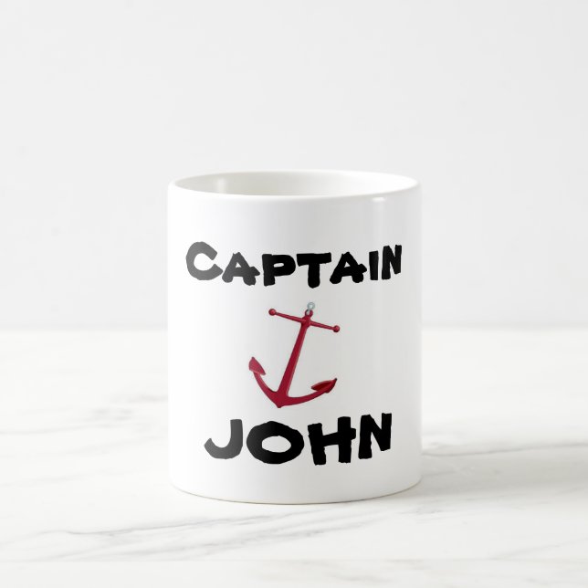 Caneca De Café Capitão, JOHN (Centro)