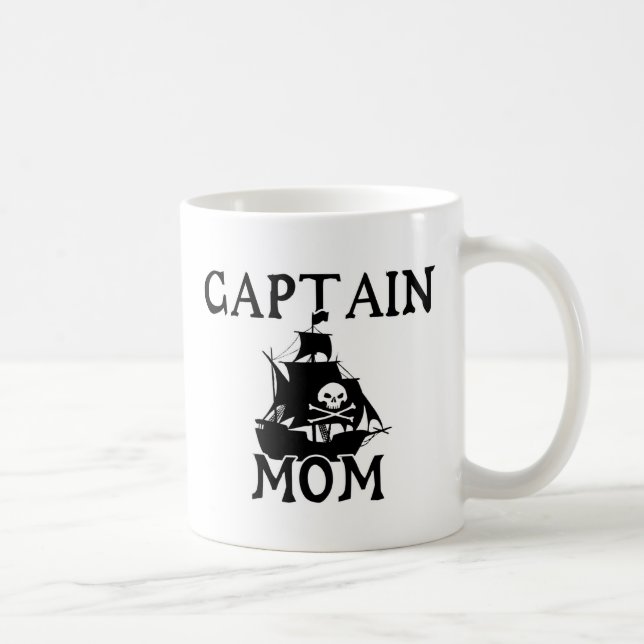 Caneca De Café Capitão Mãe Mug (Direita)