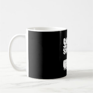 Caneca De Café Capitão masculino da carreta de quinta roda camper