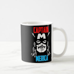 Caneca De Café Capitão Merica Bebendo Independência Dia 4 de Ju