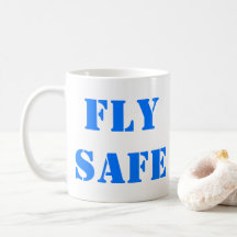 Capitão Moonfeixe "FLY SAFE" MUG