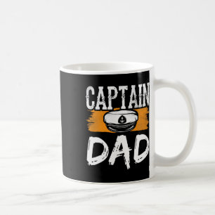 Caneca De Café Capitão Pai Iate Barco Tripulação Navio Pai Papai