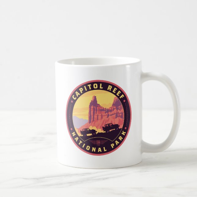 Caneca De Café Capitol Reef National Park (Direita)