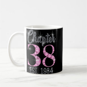 Caneca De Café Capítulo 38 Fabuloso Desde 1984 38º aniversário