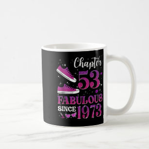 Caneca De Café Capítulo 53 Fabuloso Desde 1973 Menina de 53 Anos 