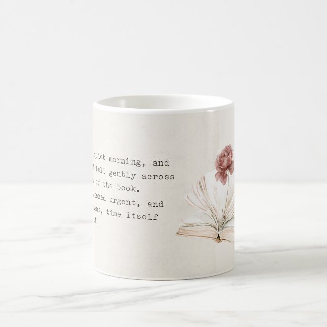 Caneca De Café Capítulo do Livro Rosa Vermelha (Centro)