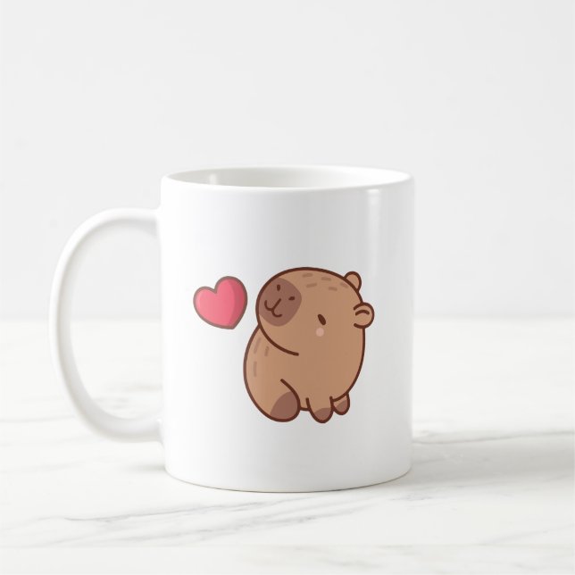 Caneca De Café Capivara (Esquerda)