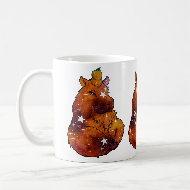 Caneca De Café Capivara chamada Sonho (Esquerda)