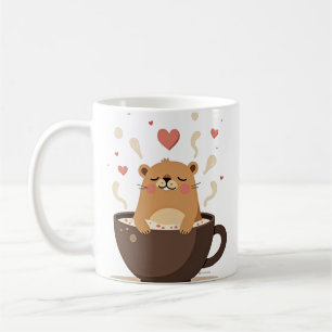 Caneca De Café Capivara Latte