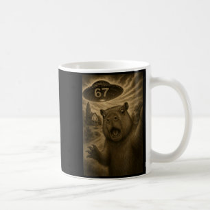 Caneca De Café Capivara Selfie 67 Meme Seis Sete Ovni Engraçado