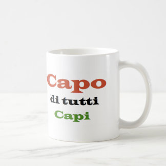 Caneca De Café Capo di tutti