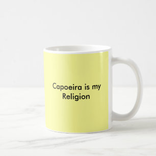 Caneca De Café Capoeira é minha religião