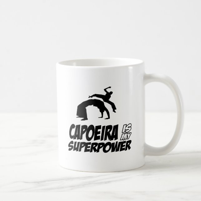 Caneca De Café capoeira minha superpotência (Direita)