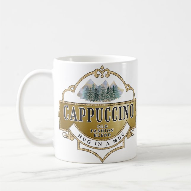 Caneca De Café Cappucccino Café Mug (Esquerda)