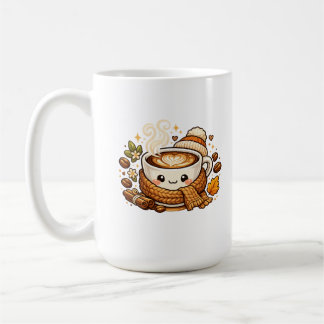 Caneca de Café Cappuccino Aconchegante Fofa