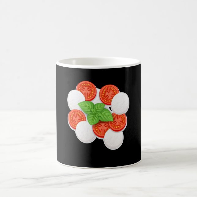 Caneca De Café Caprese Morzarella Tomato Vegetal Cook (Centro)
