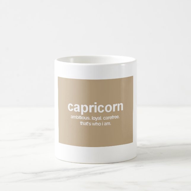 CANECA DE CAFÉ CAPRICÓRNIO (Centro)