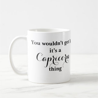 Caneca De Café Capricórnio Astrologia Zodiac Funny Mug