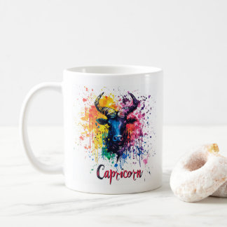 Caneca De Café "Capricórnio de Arrasto dos 90: Tinta de Pintor de