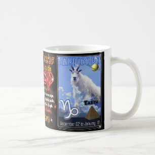 Caneca De Café Capricórnio do Sagitário do limite do zodíaco d