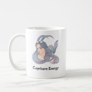 Caneca De Café Capricórnio Energia