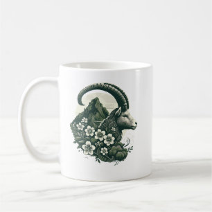 Caneca De Café Capricórnio Guardian - Espírito da Montanha