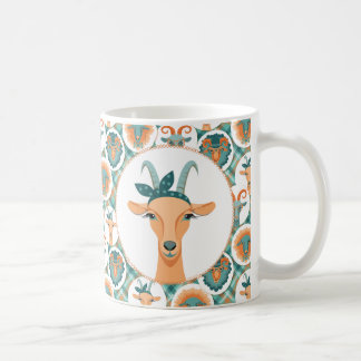 Caneca De Café Caprinos do hipster | por TotallyGoatally™