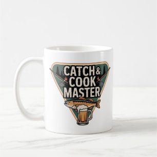 Caneca De Café Captura e Cozimento - Pesca de Crachá-Mestre, Cerv