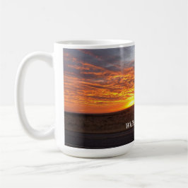 Caneca De Café Captura personalizada do nascer do sol da manhã Co