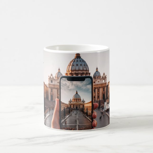 Caneca De Café Captured Vatican: Mug for Rome Enthusiasts (Centro)