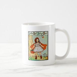 Caneca De Café Capuzinho Vermelho Vintage Fofo