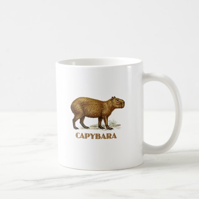 Caneca De Café capybara (Direita)