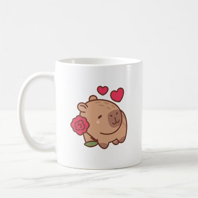 Caneca De Café Capybara (Esquerda)