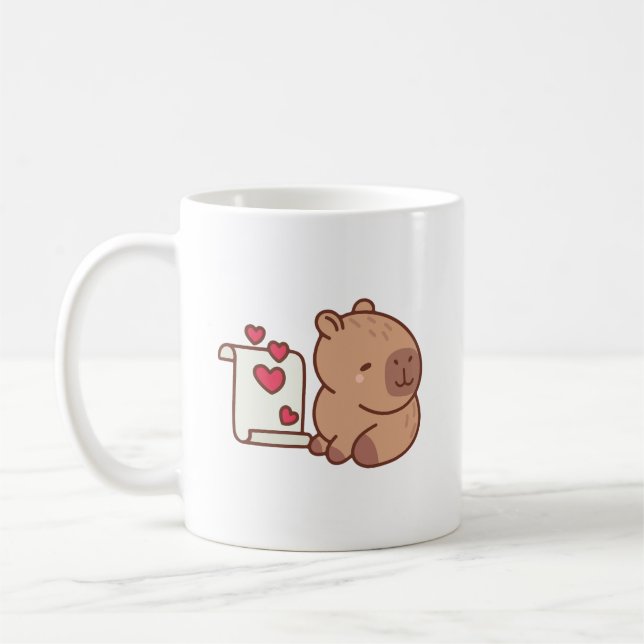 Caneca De Café Capybara (Esquerda)