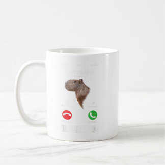 Caneca De Café Capybara Chama-Se Funny Capibara Rodent Animal L