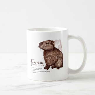 Caneca De Café capybara - chocolate