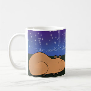 Caneca De Café Capybara Dream Mug (Philosybaras)