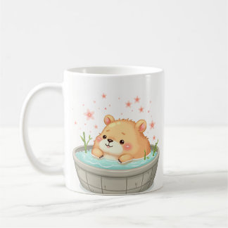Caneca De Café Capybara Hot Tub Relaxation Chill Vibes Spa Day Co
