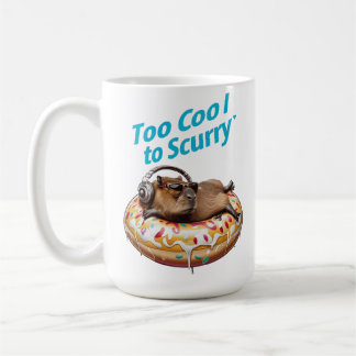 Caneca De Café Capybara Mug Design para moradores selvagens