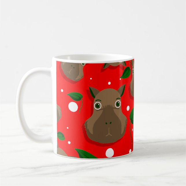 Caneca De Café capybara natal (Esquerda)