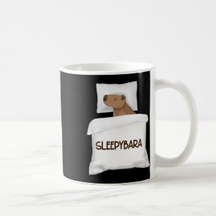 Caneca De Café Capybara Oficial do Sono Pijamas Nightgown Sleepyb